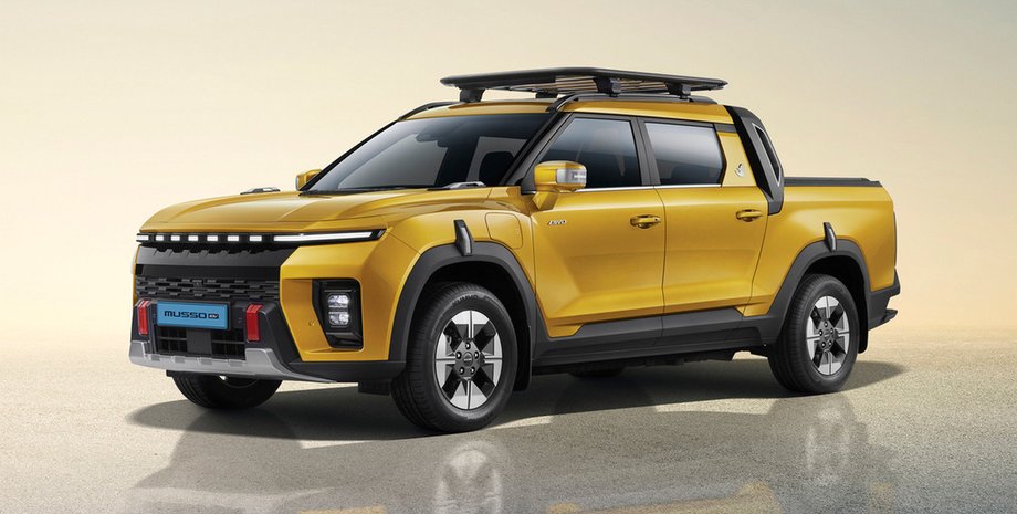 KGM Musso EV, KGM Musso, новый KGM Musso, пикап KGM Musso, KGM Musso