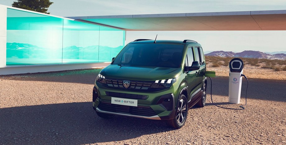 Peugeot, Peugeot E-Rifter, Peugeot E-Rifter 2024, Авто, Автомобили, Электрокар, Электромобили, Минивэн, Фото