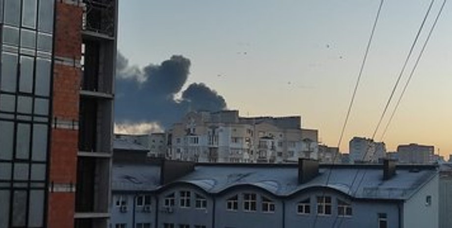 Удар ВС РФ по Тернополю 19 ноября