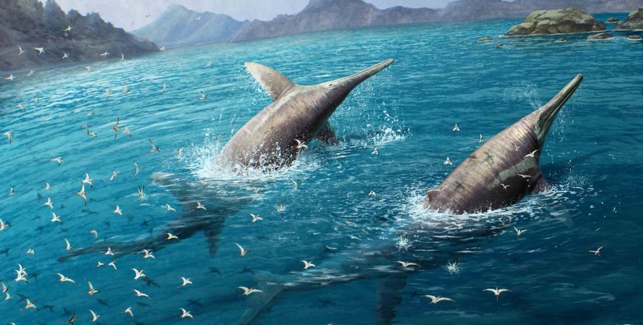 динозавры, великобритания динозавры, динозавры море