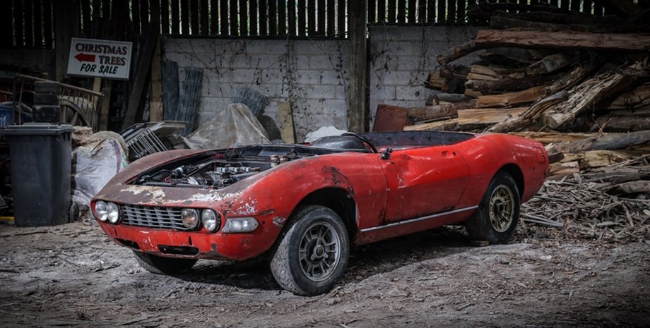 Fiat Dino Spider, Fiat Dino, Fiat Dino 1968, Dino Spider, занедбані авто