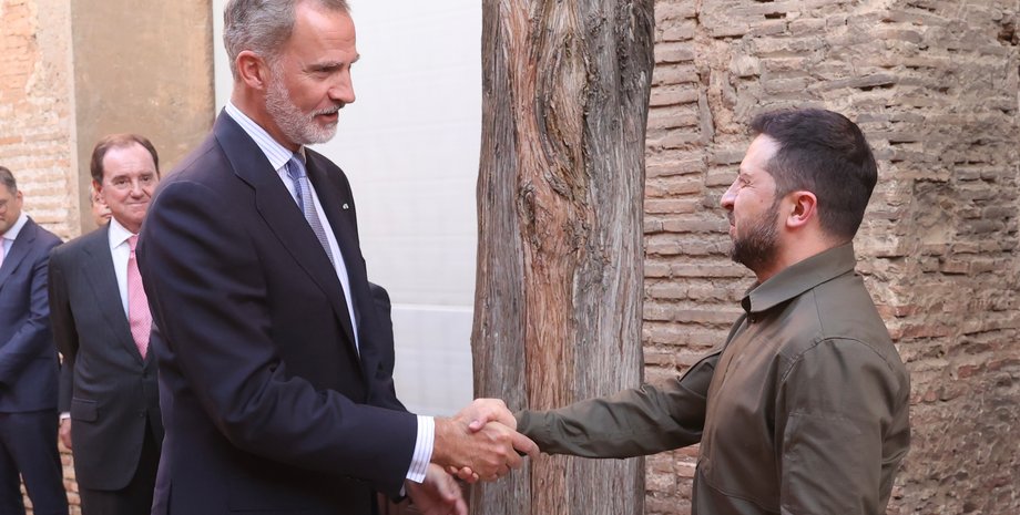 Испания, король Филипп, аудиенция президента Украины, мир