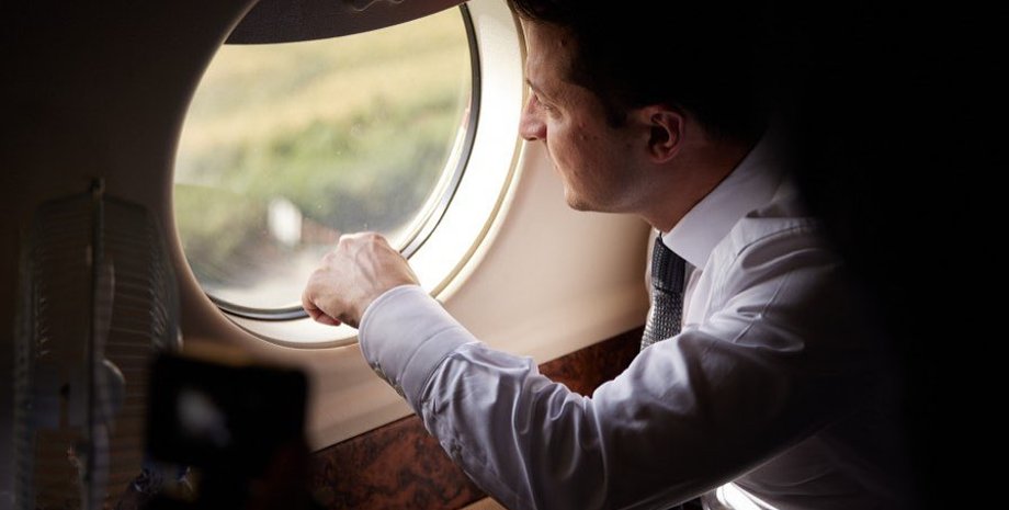 проект, зеленский, большая стройка, фото, в самолете