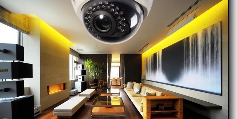 камера наблюдения, дом, видеокамера, квартира