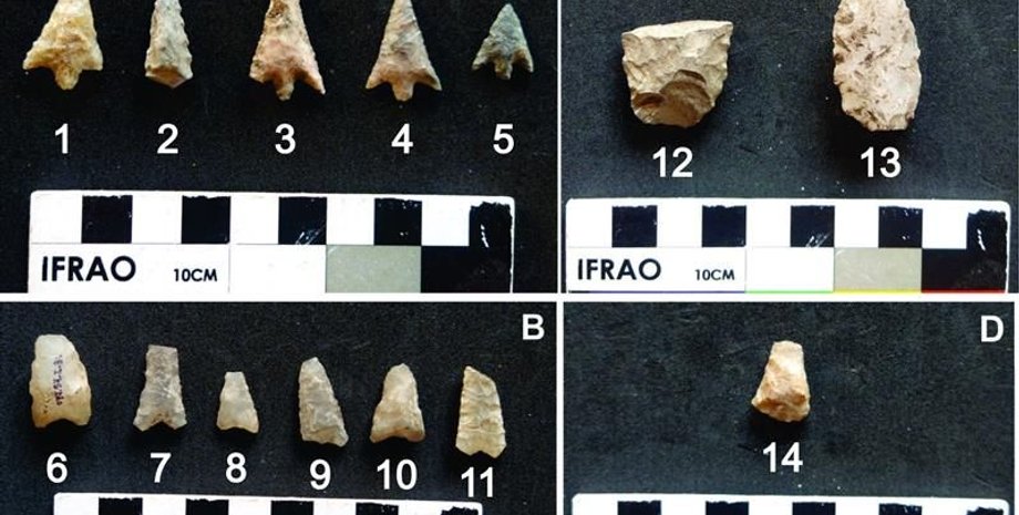 острие, наконечник, лук, стрела, развитие, технология, племена, горы, находка, археология, археолог, орудие, кварц, район, кочевые племена, конфликт