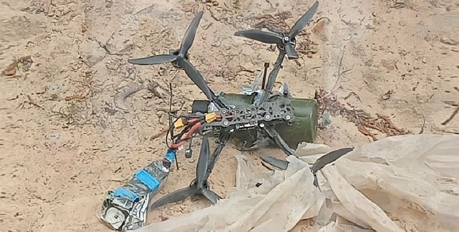 Дрон, граната, БПЛА, камікадзе