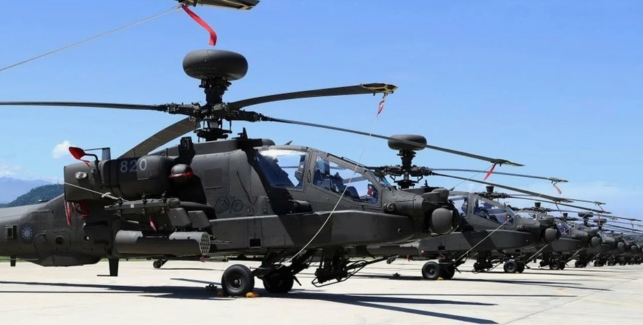 Вертолеты AH-64E Apache