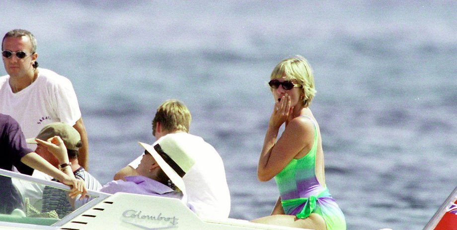 Принцесса Диана, Принцесса Диана доди аль-файед, король чарльз, яхта, отдых, принц уильям, принц гарри, мохамед аль-файед