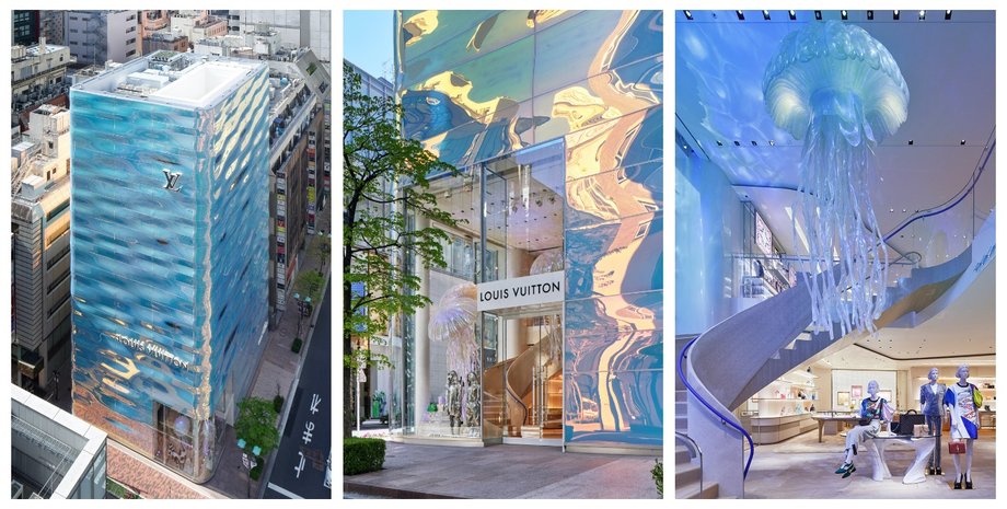 Louis Vuitton , магазин, Япония