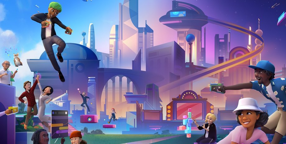 Horizon Worlds. виртуальная реальность, метавселенная