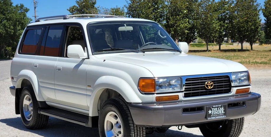 Toyota Land Cruiser 80, Toyota Land Cruiser, Toyota Land Cruiser 1997, капсула времени