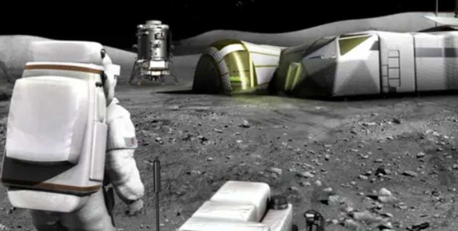 астронавт Луна