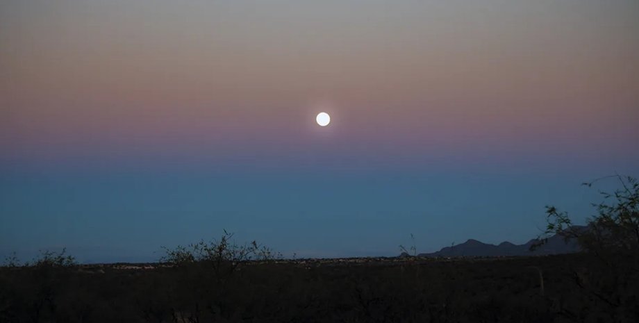 закат, пояс венеры, земля