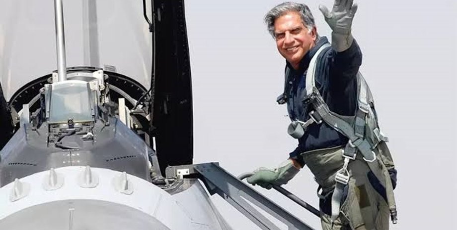 Ратан Тата, самолет