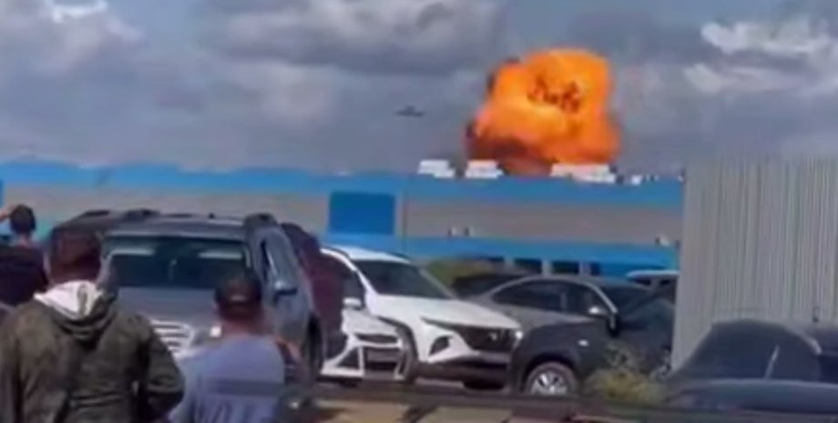 Атака БпЛА в Татарстане