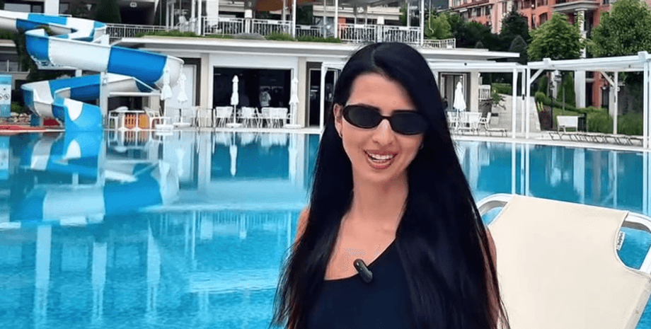 Украинская беженка Юлия