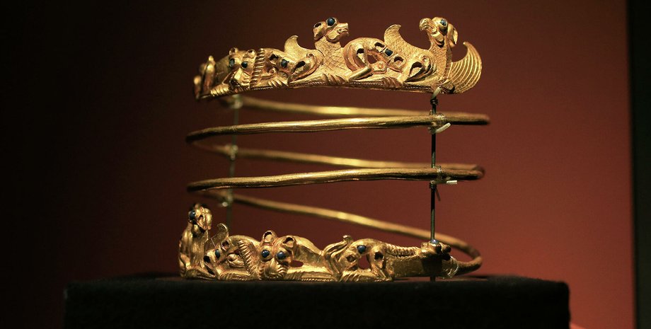 Скифское золото, золото, Украина, Крым