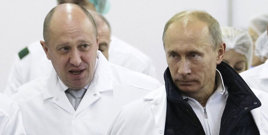 Евгений Пригожин и Владимир Путин / Фото: Радио Свобода