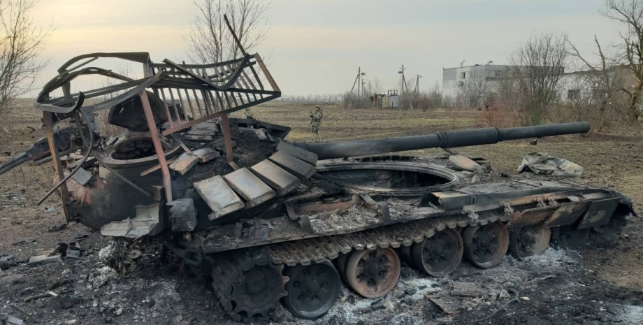 Танк Т-72 уничтожение оккупанты вторжение потери ВС РФ ликвидация