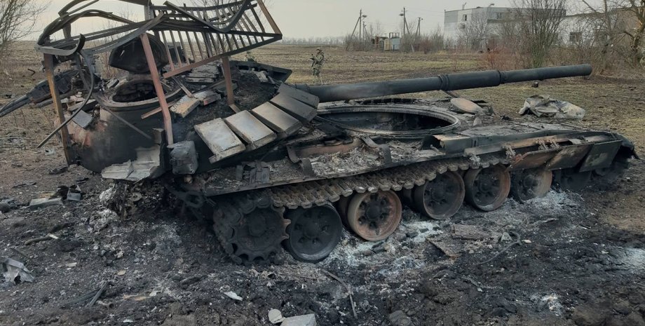 Танк Т-72 уничтожение оккупанты вторжение потери ВС РФ ликвидация