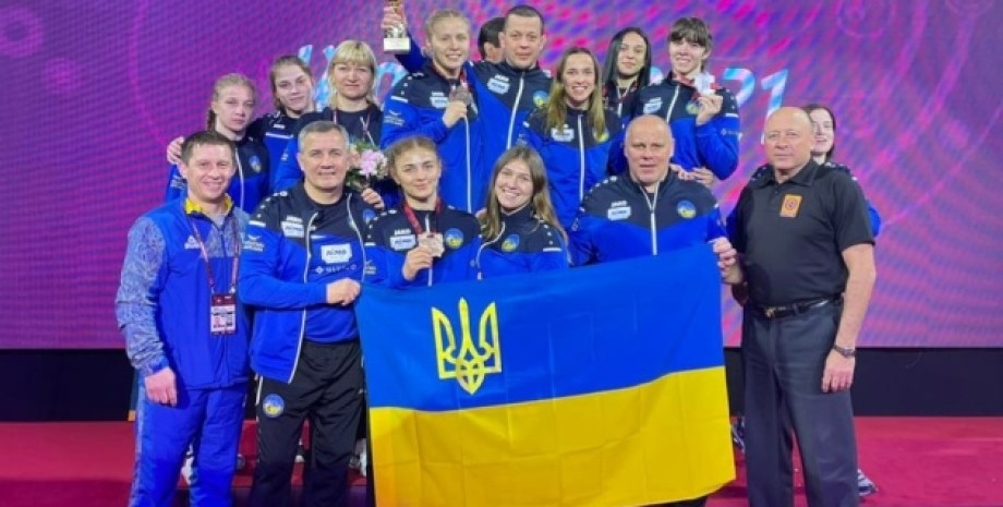 Молодежная сборная Украины, женская борьба, сборная украины, спорт, борьба, чемпионат, первенство европы, чемпионат