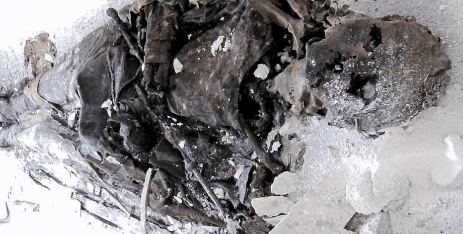 скелет, король. гробница, фото