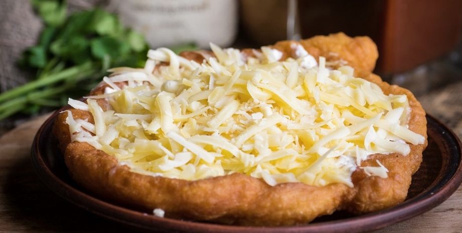 Лепешка, лепешка рецепт, лангош