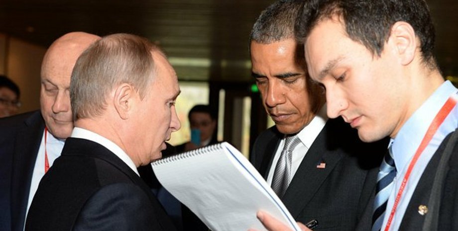 Путин и Обама / Фото пресс-службы Кремля