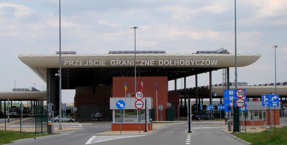 КПП "Угринов-Долгобичув", Польша, граница
