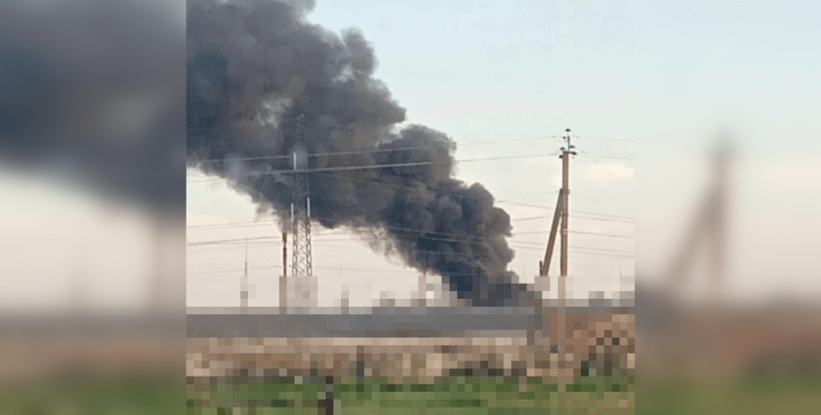 Пожежа пожежа Курська область, атака Курська область, обстріл Курська область