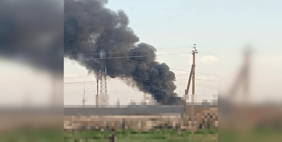 пожежа Курська область, атака Курська область, обстріл Курська область