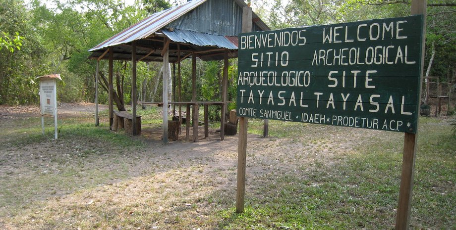 Таясаль, розкопки, мая, історія