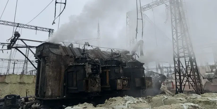 Война, Украина, ВС РФ, энергообъект, фото