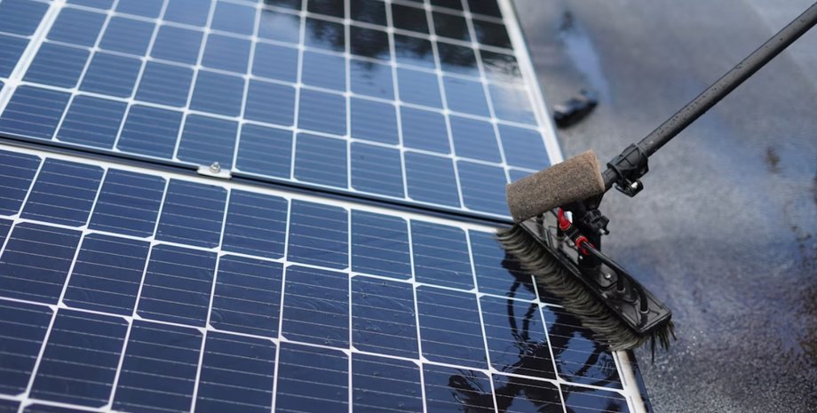 солнечные панели солнечные батареи чистка