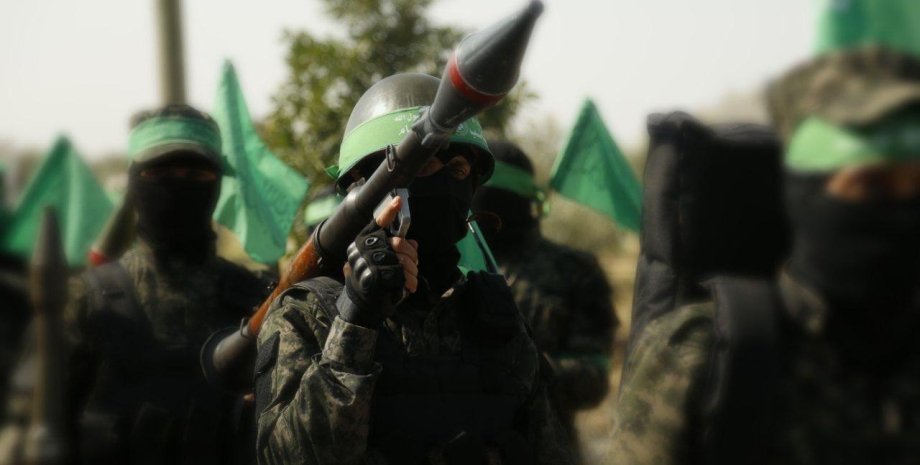 Террористы ХАМАС, фото