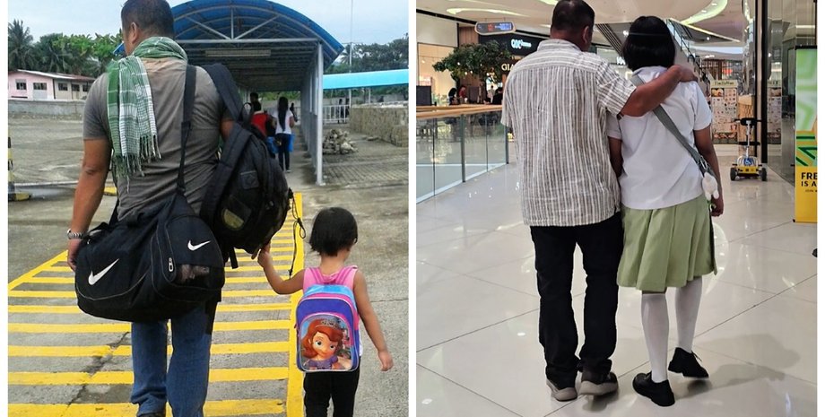 "Час летить швидко": жінка показала, як за 11 років змінювалися чоловік з дочкою