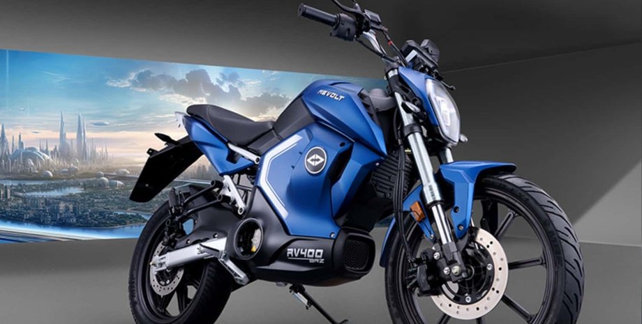 Revolt RV400, Revolt RV400 BRZ, электрический мотоцикл, дешевый электробайк