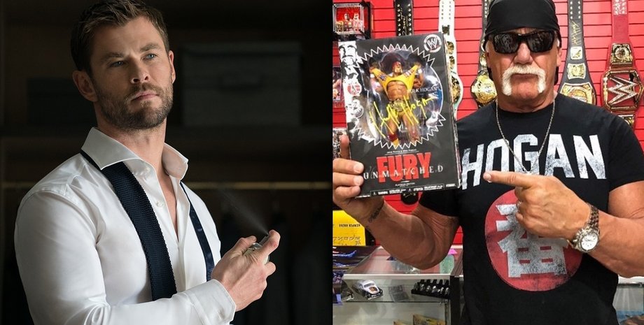 Фото: instagram hulkhogan и chrishemsworth