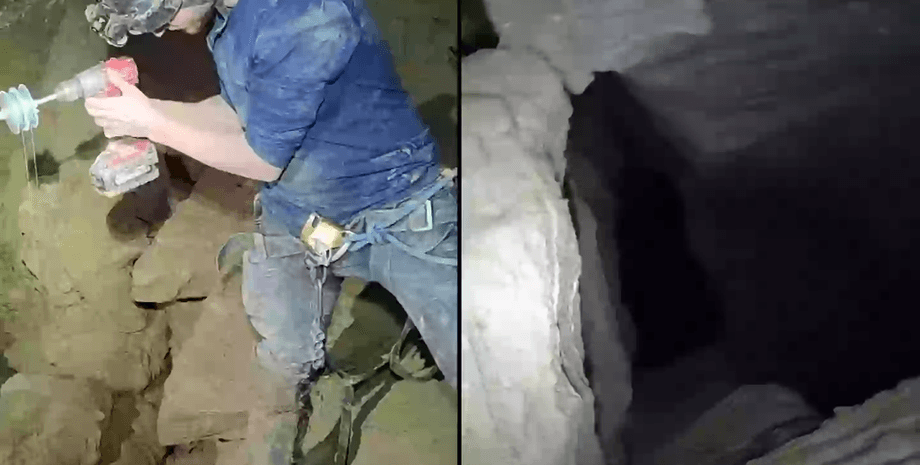 Печера в США, найглибша печера, глибока яма, вірусне відео, опустили камеру в печеру, блогери, міські дослідники, під землею