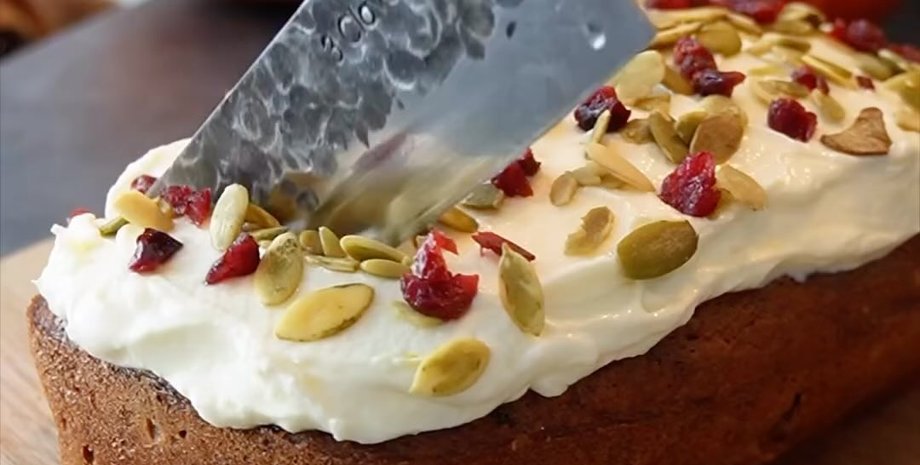 кекс из тыквы, тыквенный кекс