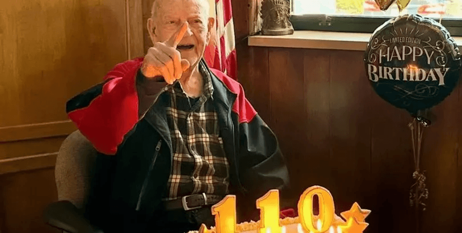 110-летний мужчина, Винсент Дрансфилд, один из самых старых людей, долголетие, секрет долголетия, курьезы, работал на ферме