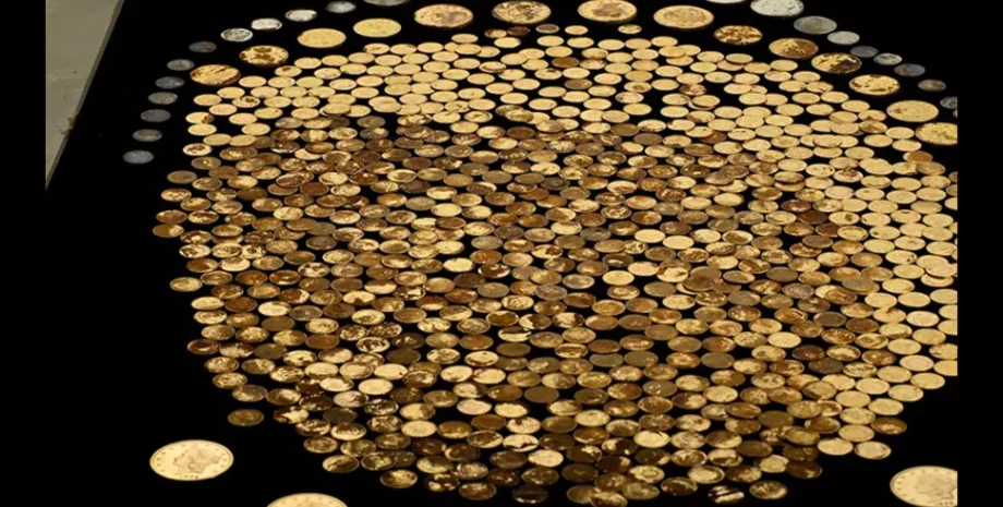 Кентукки, монеты, гражданская война в США, клад, золотые монеты, серебряные монеты, археолог, поле, исследование, доллар, деньги, находка, Соединенные Штаты, тайник