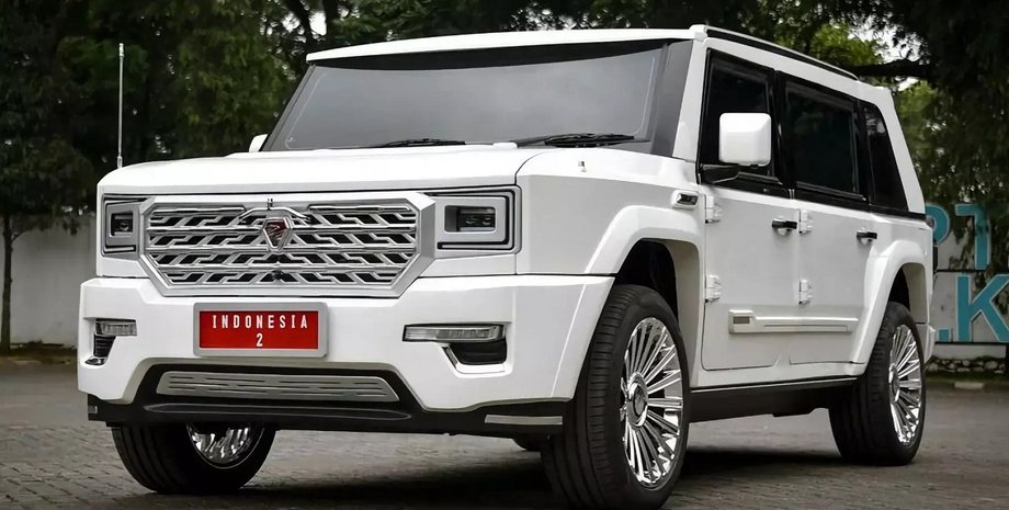 MV3 Garuda Limousine, бронированное авто, SsangYong Rexton