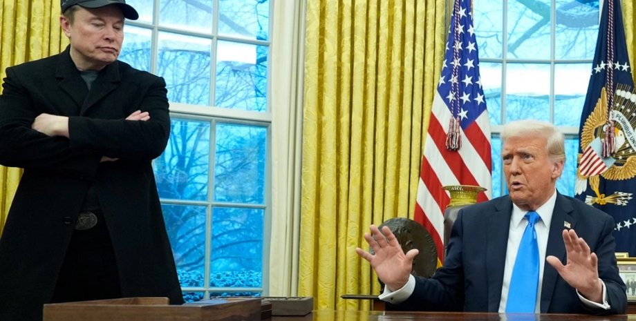 Сварка Трампа і Маска