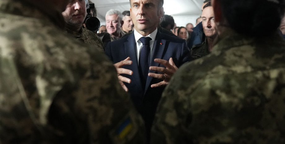 Эмманюэль Макрон, Макрон, обучение украинских военных