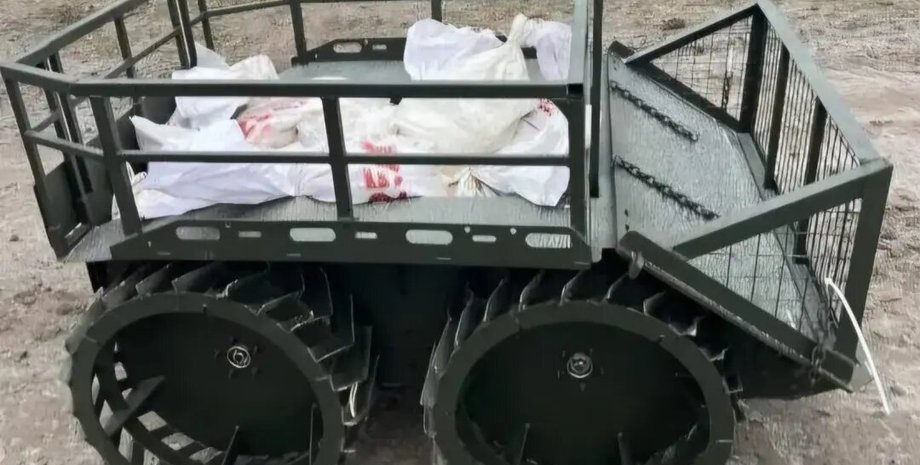 змей логистический, робот-логист, война в Украине, разработка, украинское производство, минобороны