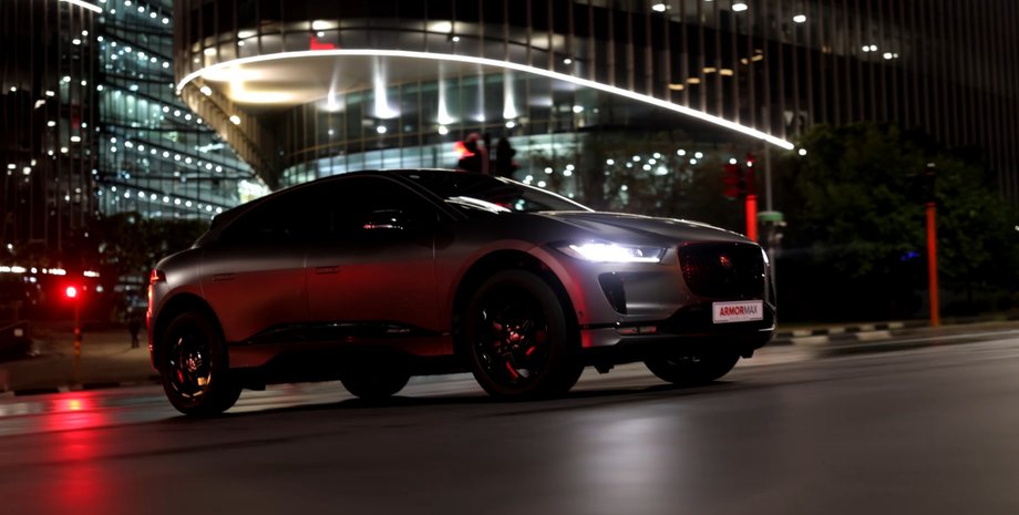 Броньований Jaguar, Електромобіль Jaguar, Jaguar i-Pace, електромобіль Jaguar, кросовер Jaguar
