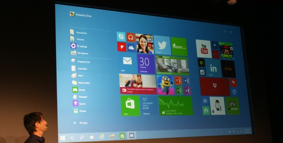 Презентация Windows 10 / Фото пресс-службы Microsoft