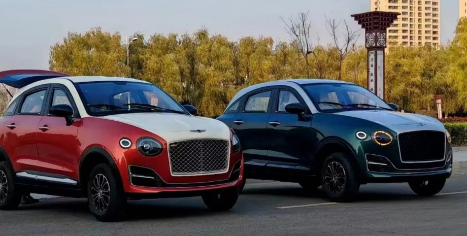 Bentley Bentayga Bentley Bentayga, копия Bentley, клон Bentley, китайская копия, китайский кроссовер, китайский кроссовер