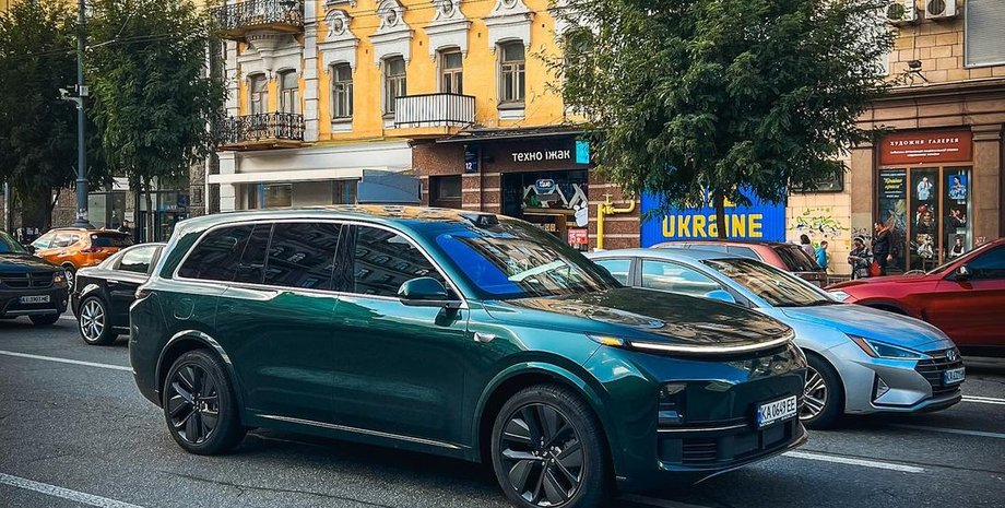 Li Auto, Li Auto L9, Україна, Київ, Кросовер, Китайські авто, Авто, Автомобілі, Фото, Знімки, Гібридні авто